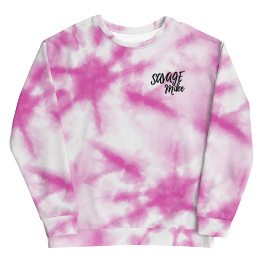 Tie Dye Savage Mike Unisex Sweatshirt