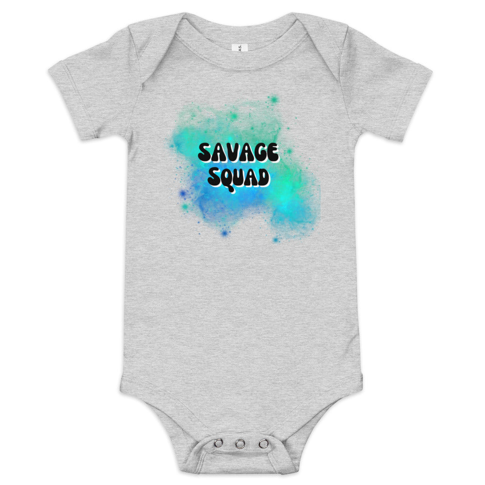 Youth Short Sleeve One Piece- Galaxy Savage Squad