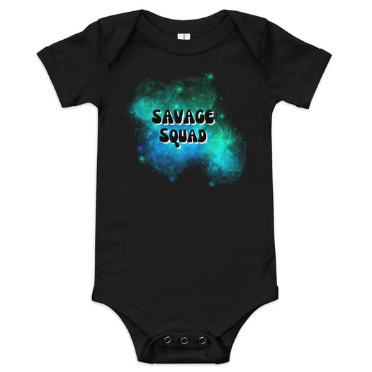 Youth Short Sleeve One Piece- Galaxy Savage Squad