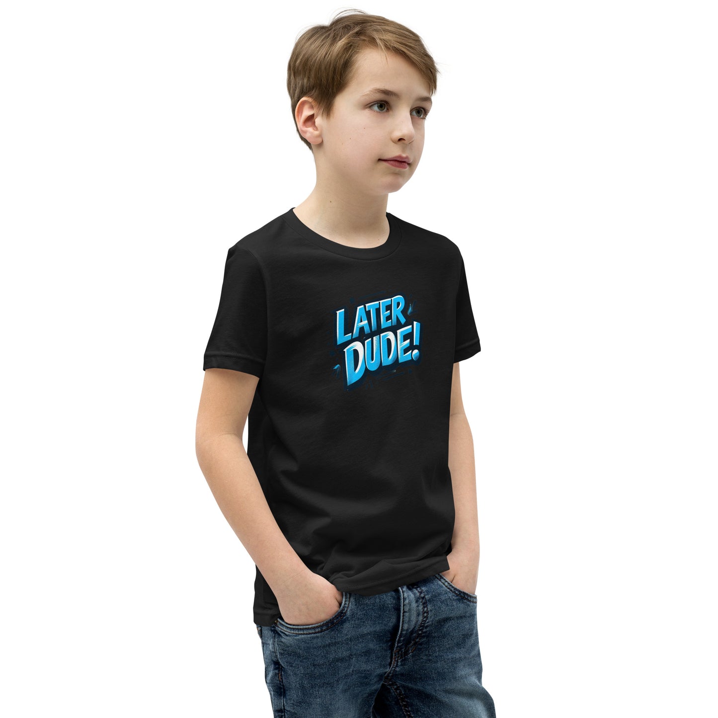 Later Dude Youth Short Sleeve T-Shirt