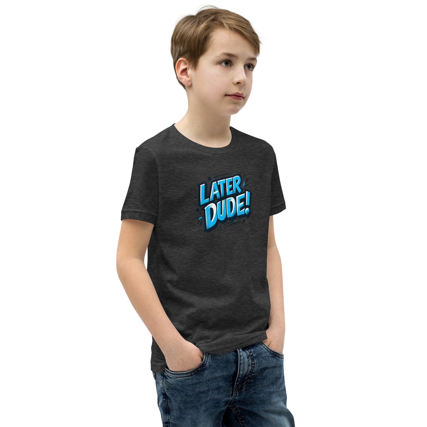 Later Dude Youth Short Sleeve T-Shirt