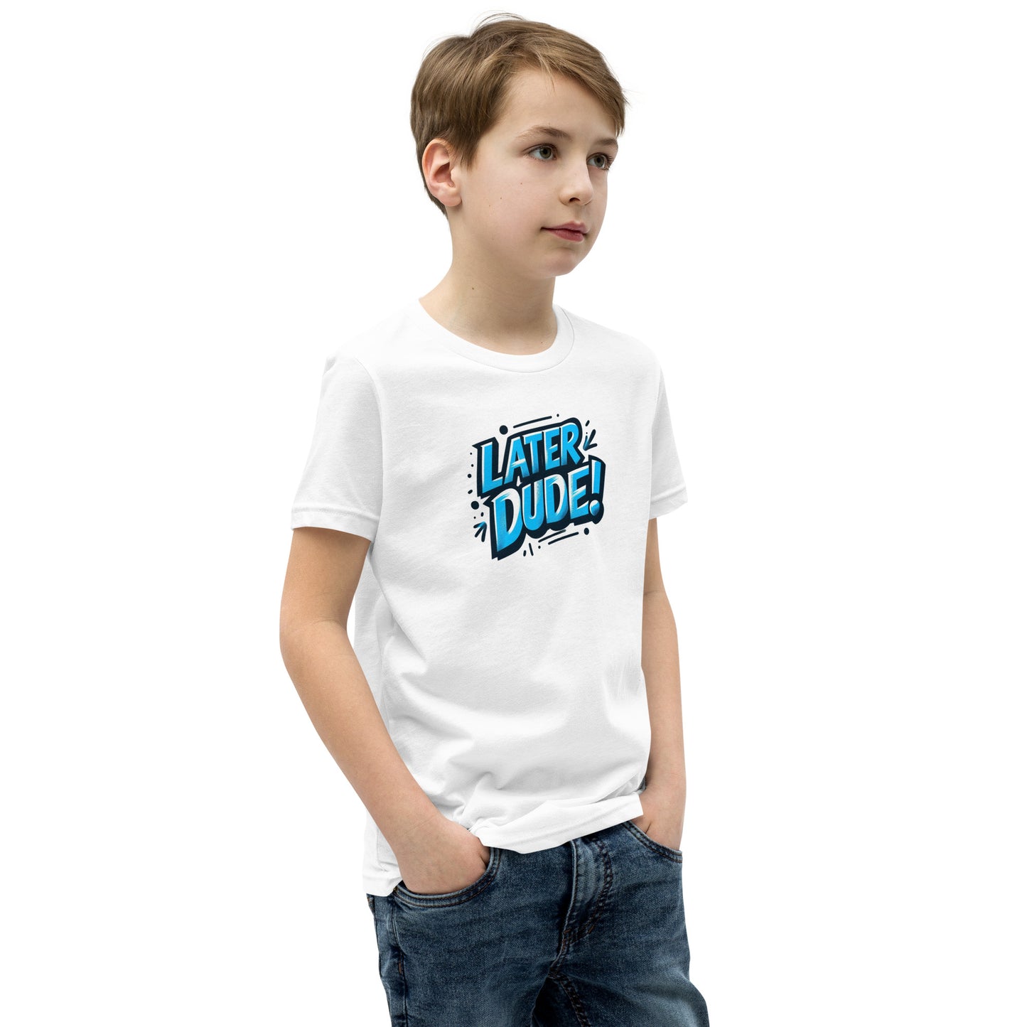 Later Dude Youth Short Sleeve T-Shirt