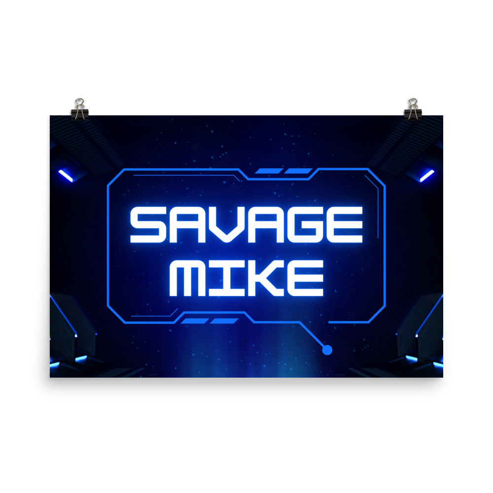 Savage Mike Poster