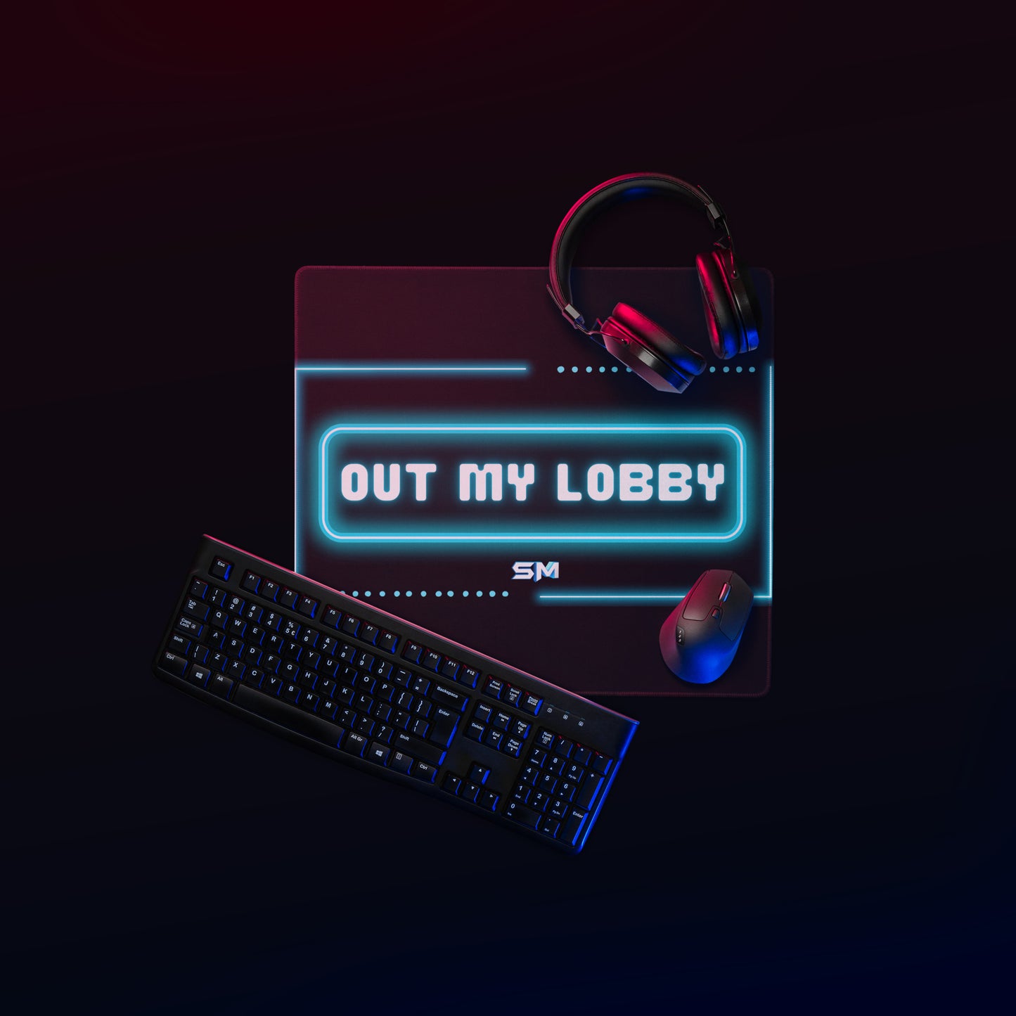 Out My Lobby Gaming Mouse Pad