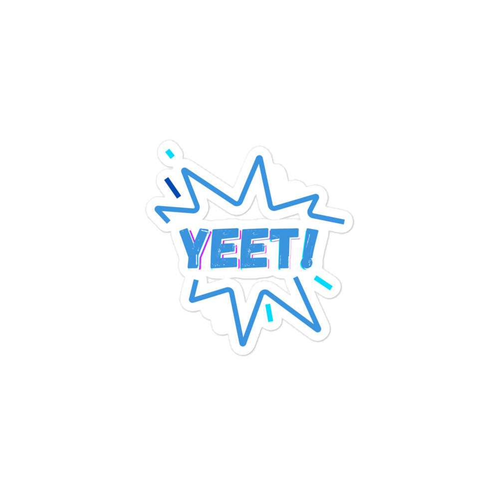 Yeet Bubble-free stickers