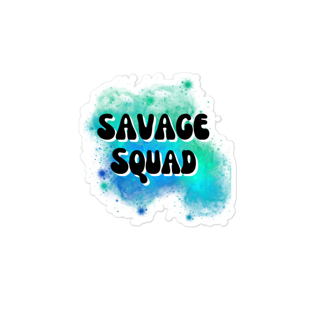 Galaxy Savage Squad Bubble-free stickers
