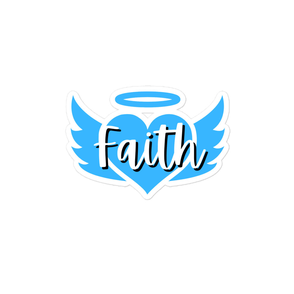 Faith Bubble-free stickers