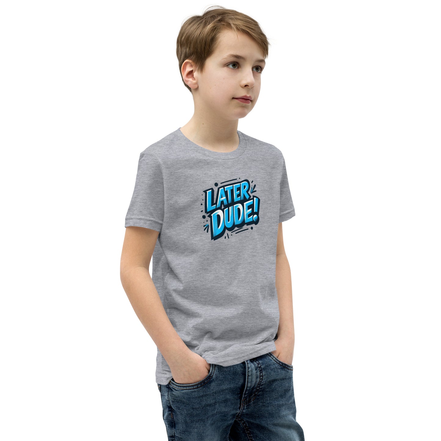 Later Dude Youth Short Sleeve T-Shirt